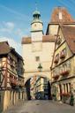 Rothenburg is a maze of streets and lanes like this one.